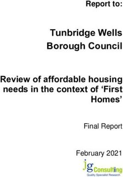 Tunbridge Wells Report to: Borough Council