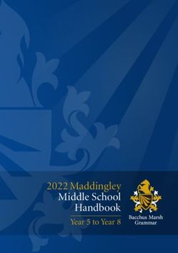 2022 Maddingley Middle School Handbook - Year 5 to Year 8 - Bacchus Marsh ...