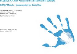 GLOBALG.A.P. Risk-Assessment on Social Practice (GRASP) GRASP Module - Interpretation for Costa Rica - GLOBALG.AP
