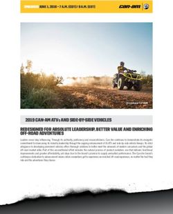 2019 Can-Am ATVs and Side-By-Side Vehicles