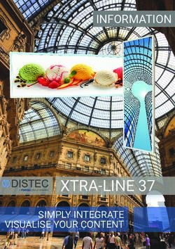 XTRA-LINE 37 - Display Technology