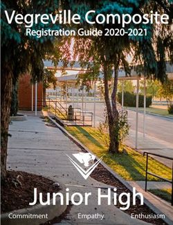 Junior High - Vegreville Composite Registration Guide 2020-2021