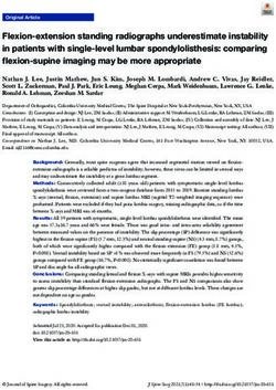 Flexion-extension standing radiographs underestimate instability in patients with single-level lumbar spondylolisthesis: comparing flexion-supine ...