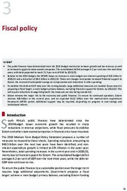 3 Fiscal policy - National Treasury