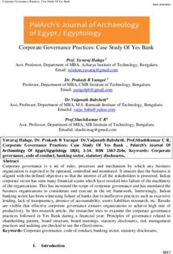 Corporate Governance Practices: Case Study Of Yes Bank