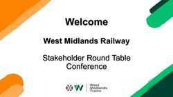 Welcome West Midlands Railway - Stakeholder Round Table Conference - Mynewsdesk