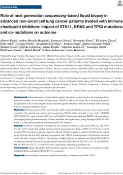 Role of next generation sequencing-based liquid biopsy in advanced non-small cell lung cancer patients treated with immune checkpoint inhibitors: ...