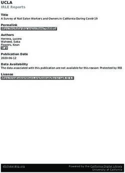 UCLA IRLE Reports - eScholarship