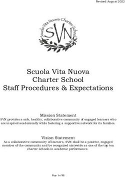 Scuola Vita Nuova Charter School Staff Procedures & Expectations