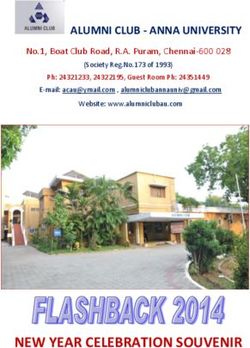NEW YEAR CELEBRATION SOUVENIR - ALUMNI CLUB - ANNA UNIVERSITY
