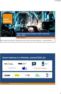 Smart Industry is a initiative, started 2015, by: PENKO ...