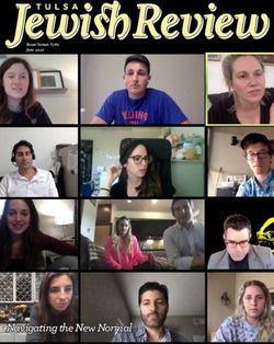 Navigating the New Normal - Jewish Federation of Tulsa