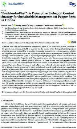 "Predator-In-First": A Preemptive Biological Control Strategy for Sustainable Management of Pepper Pests in Florida - MDPI