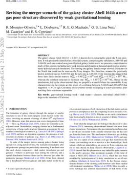 Revising the merger scenario of the galaxy cluster Abell 1644: a new gas poor structure discovered by weak gravitational lensing