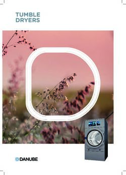 TUMBLE DRYERS - Danube International
