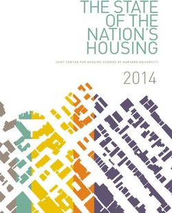 THE STATE OF THE NATION'S HOUSING - 2014 JOINT CENTER FOR HOUSING STUDIES OF HARVARD UNIVERSITY