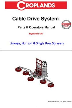 Cable Drive System Linkage, Horizon & Single Row Sprayers - Parts & Operators Manual - Croplands Equipment
