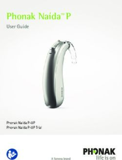 Phonak Na&iacute;daTM P User Guide