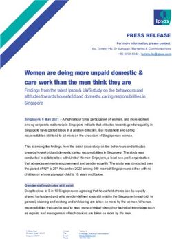 Women are doing more unpaid domestic & care work than the men think they are