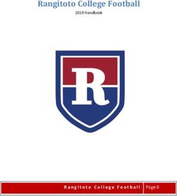 Rangitoto College Football - Rangitoto College Football - 2019 Handbook - Sporty.co.nz