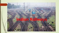 Indian Railways - United Nations ESCAP