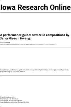 A performance guide: new cello compositions by Serra Miyeun Hwang - Iowa Research ...