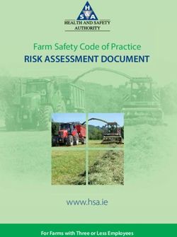 RISK ASSESSMENT DOCUMENT - Farm Safety Code of Practice - www.hsa.ie - Health and Safety Authority