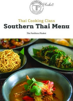 Southern Thai Menu Thai Cooking Class - The Pavilions Phuket - The Pavilions Hotels & Resorts