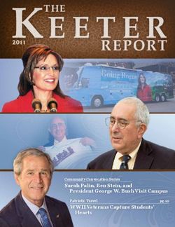 Sarah Palin, Ben Stein, and - Community Convocation Series President George W. Bush Visit Campus