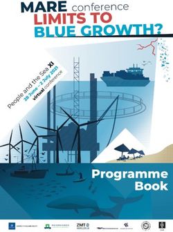 Programme Book - MARE Conference