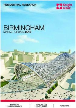 BIRMINGHAM RESIDENTIAL RESEARCH - MARKET UPDATE 2018 - Knight Frank