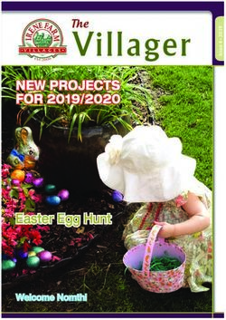 Villager NEW PROJECTS FOR 2019/2020 - Easter Egg Hunt - Now Media