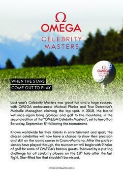 WHEN THE STARS COME OUT TO PLAY - Omega European Masters