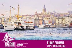 EURIE SUMMIT 2022 PROSPECTUS - Eurie Education Summit