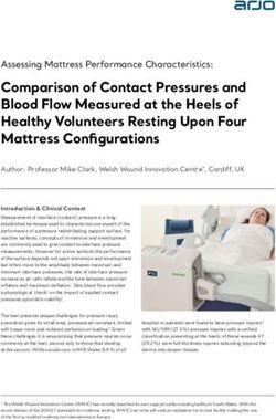 Comparison of Contact Pressures and Blood Flow Measured at the Heels of Healthy Volunteers Resting Upon Four Mattress Configurations - Alpler Medikal