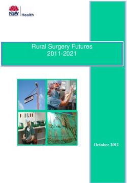 Rural Surgery Futures 2011-2021 - October 2011 - Agency for Clinical ...