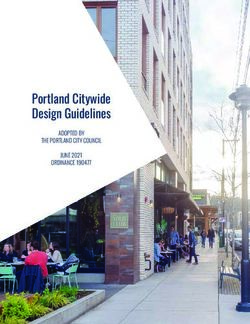 Portland Citywide Design Guidelines - ADOPTED BY THE PORTLAND CITY COUNCIL JUNE 2021 ORDINANCE 190477