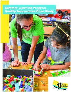 Summer Learning Program Quality Assessment Case Study