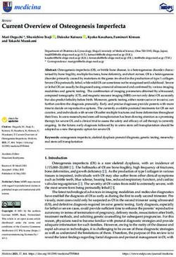 Current Overview of Osteogenesis Imperfecta - MDPI