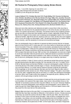 8th Festival for Photography f/stop Leipzig: Broken Bonds