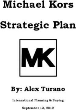 Michael Kors Strategic Plan - By: Alex Turano International Planning & Buying September 13, 2012