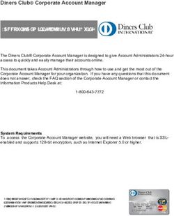 Diners Club Corporate Account Manager