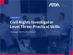 Civil Rights Investigator Level Three: Practical Skills - Training & Certification Course