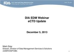 DIA EDM Webinar eCTD Update - December 5, 2013 Mark Gray