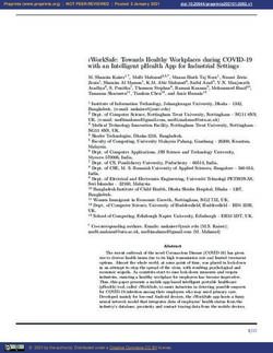 IWORKSAFE: TOWARDS HEALTHY WORKPLACES DURING COVID-19 WITH AN INTELLIGENT PHEALTH APP FOR INDUSTRIAL SETTINGS - PREPRINTS.ORG