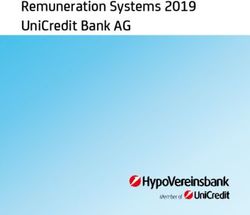 Remuneration Systems 2019 UniCredit Bank AG