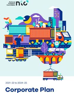 Corporate Plan 2021-22 to 2024-25 - National Transport Commission