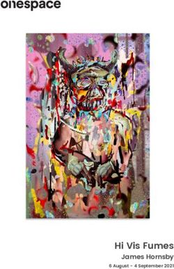 Hi Vis Fumes James Hornsby 6 August - 4 September 2021 - Onespace Gallery