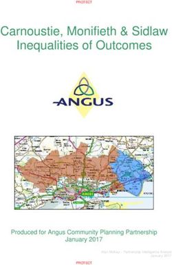 Carnoustie, Monifieth & Sidlaw Inequalities of Outcomes - Produced for Angus Community Planning Partnership January 2017