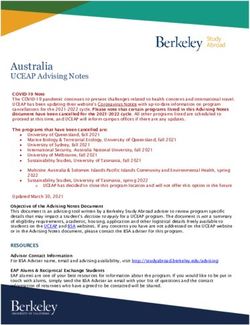 Australia UCEAP Advising Notes - Berkeley Summer Sessions